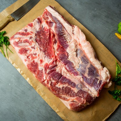 Свинина ребрышки мясные 900 г - купить в Чандрово